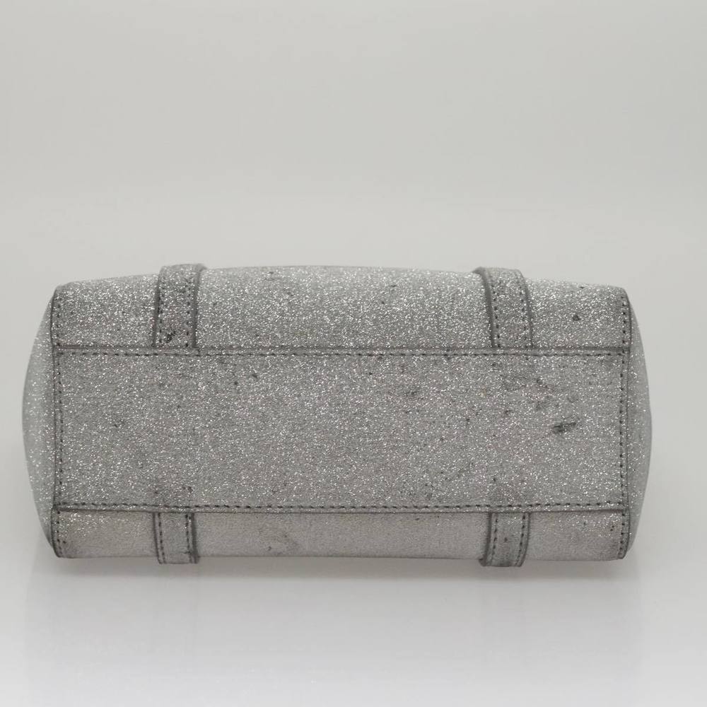 BALENCIAGA Everyday XXS Hand Bag Leather 2way Silver Auth bs21056 - Picture 5 of 16